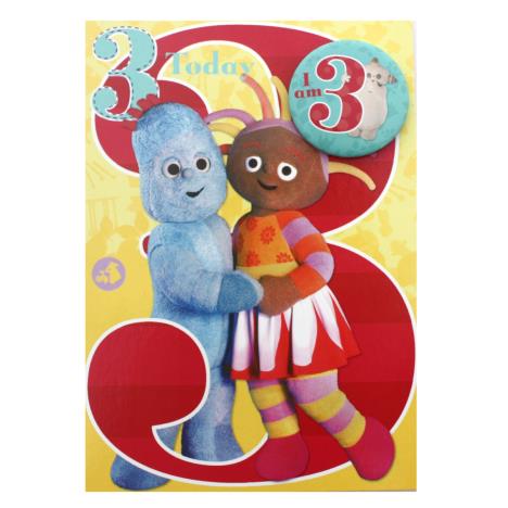 In The Night Garden 3 Today 3rd Birthday Card £1.99